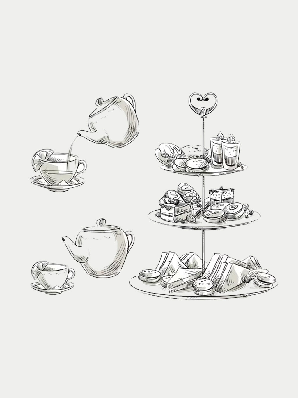 Afternoon tea på Slottet